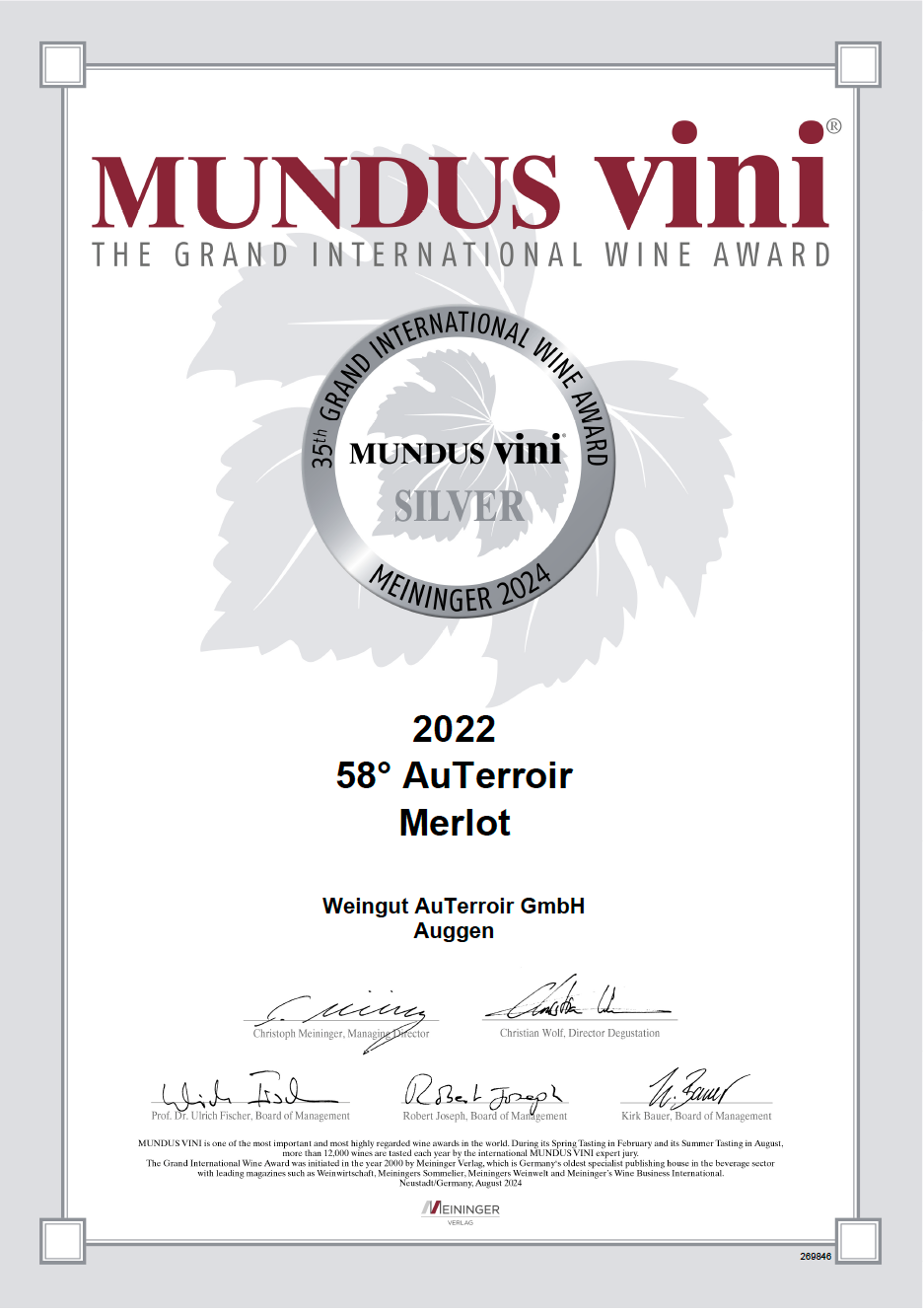 58° Merlot 2022